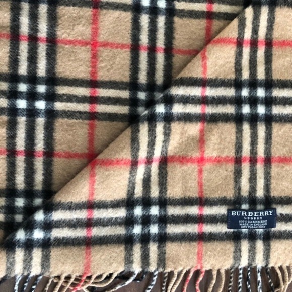 Burberry Other - Vintage Burberry Cashmere Scarf